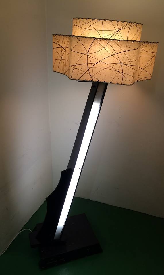 画像: ヴィンテージ 50ｓ アトミック シェード フロアー ランプ